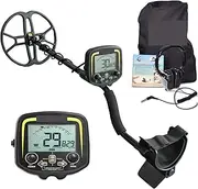 Metal Detectors, Metal Detector with 12'' Inch Butterfly Search Coil High Sensitivity Treasure Gold Detect for Beach/Gold Hunting
