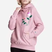 NWT Champion X Steffi Lynn Onward and Upward Reverse Weave Boyfriend Hoodie S