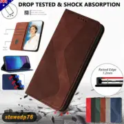 For Motorola G05 G15 G75 G55 Edge 50Neo Magnetic Case Leather Flip Wallet Cover