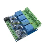 12V Modbus RTU 4 Way Relay Module STM8S103 4 Road Input RS485 Communication NEW