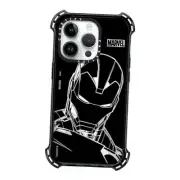 Bounce iPhone 14 Pro Case [Iron Man Co 14 Pro Magsafe Bounce Iron Man - Black