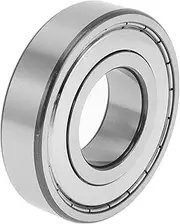 X AUTOHAUX 6310ZZ Deep Groove Ball Bearings 50x110x27mm P5 Double Metal Seal Lubricated Bearings 1 Pc Car Scooter Skateboard Wheel Universal Silver Tone