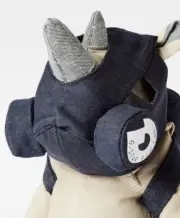 G-Star G-No Gas Mask/Fire Fighter Collectable Rhino Mascot
