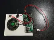 120s w LINE IN port PUSH BUTTON record device voice module music box sound chip