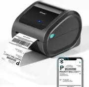 Bluetooth Thermal Label Printer 4x6 - D520BT Thermal Shipping Label Printer f...