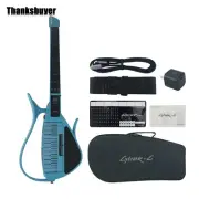 Blue Cyber-G Multifunctional Electric Guitar Intelligent Stringless MIDI Guitar