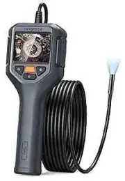 Endoscope Camera with Light, 1080P HD Borescope Inspection Camera with 2X