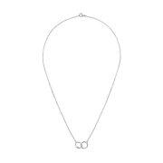 Classic Lumine Unity Silver Necklace DW00400354