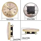 4.3inch Clock Insert Roman Numerals , Fit 3.7 inch (94 mm) Diameter Hole Round