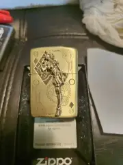 Rare Import Heavy Amour 3d Steampunk Windy Girl Zippo