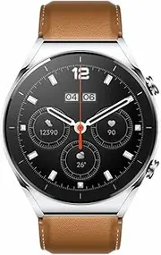[Xiaomi] Watch S1 Silver 1.43-Inch Amoled Display, Heart Rate Monitoring, 117 Sports Modes, 470mAh Battery up to 12 Days, Waterproof , GPS