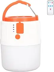 Marhynchus EnergySaving Solar Camping Light with Voice Control 5 Mode Waterproof Tent Light for Camping, Power Failure, 2000LM Brightness