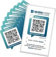 Sticker Pack - 10 Unique Codes per Pack - Add Video on Anything (Blue)