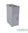 Compact Small 30L Litre TRADITIONELL 370mm wide x 560 Dep Laundry Tub & Cabinet