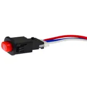 Motorcycle Double Flash Switch Hazard Light Switch Button Emergency Signal Lamp