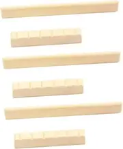 TOYANDONA 3pcs Revitalize Your Classical Guitar Replacement Saddle and Nut Custom Fit Yellow Essential Guitar Accessories