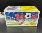 PANINI WORLD CUP 1994 USA Sticker box Factory Sealed, Incredibly SCARCE 100 pack