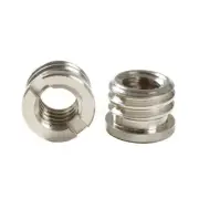 5Pcs 1/4" to 3/8" Convert Screw Adapter For Tripod And Camera Monopod Ballh^Q CR