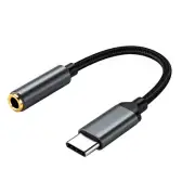 Headphone Adapter Music Type-c To 3.5mm Audio Converter Head Interface Cable