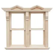 1:12 Scale Dollhouse Miniatures Furniture Plain Window Frame Building Accessorie