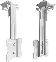 Drall Monitor Ceiling Mount White LCD LED Plasma Curved TV for Sloping Roof Caravan Truck Motorhome Folding VESA 75 100 Model: L87WA