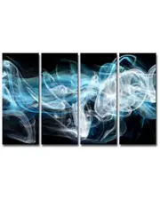 Ready2HangArt Glitzy Mist XIII Wrapped Canvas Wall Art by Tristan Scott