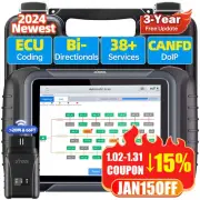 XTOOL D8W WIFI Full System Diagnostic Scanner Bidirectional CANFD Auto VIN Tool