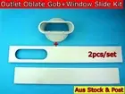 2PCs Portable Air Conditioner Spare Parts (Gob+Window Kit) (15cm gob diameter)