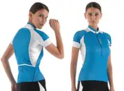 Santini Sharp Women's Jersey - Blue Size L