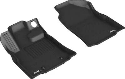 3D MAXpider Fits 19-23 Subaru Ascent Kagu 1st Row Floormat - Black