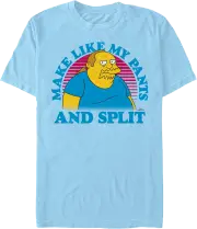 Make Like My Pants And Split Simpsons T-Shirt