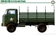 1/72 WW2 American FWD SU-COE 2X Included. Painted Resin. 3800 MODELS ON OFFER