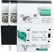 Dual Power Automatic Transfer Switch AC 100A Fast Switching for Home Factory