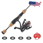 Elite Ice Spinning Reel Combo - 27" Light Fishing Rod for All Skill Levels