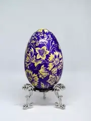 Pysanka egg, Ukrainian egg, Decorated goose egg, Goose egg shell, Easter egg