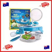 NATIONAL GEOGRAPHIC Bug Catcher Kit for Kids Bug Catching Kit Net Magnifying