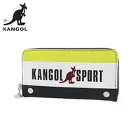 在飛比找金石堂精選優惠-KANGOL SPORT 皮革 長夾 皮夾 錢包 KANGO