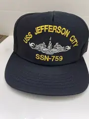 U S NAVY CAP "USS JEFFERSON CITY" SSN-759