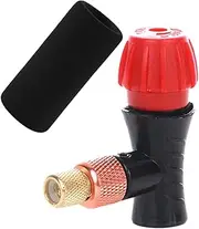 1 Set Portable Inflator Pump Tire Inflator Nozzle Alloy