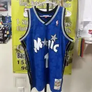 Tracy McGrady Blue Orlando Magic Mitchell & Ness Authentic Road Jersey 00/01