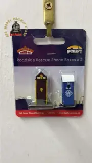 Bachmann 44-585 Scenecraft Roadside Rescue Phone Boxes - OO Gauge