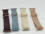 niizero Solo Loop Band Compatible with Apple Watch Band 38mm 4 pack
