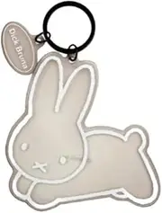 Marimo Craft DBM-2529 Acrylic Dyed Key Chain GY Rabbit Series W3.5 x H3.5 inches (90 x 89 mm)