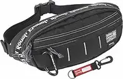 Rough Enough Mens Fanny Pack Crossbody Bag Hunting Waist Pack for Men, Black, 14 x 3 x 5.5 inch, Tactical