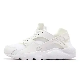 Nike 休閒鞋 Huarache Run GS 大童 女鞋 白 米白 武士鞋 經典 襪套式 654275-110 [ACS 跨運動]