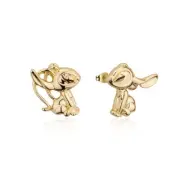 Disney Couture Kingdom - Lilo & Stitch - Angel Kissing Earrings Gold