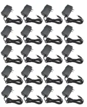 Pack Of 20 UL-Listed DC 5V 1A Switching Power Adapters For AC 110V To 240V Input