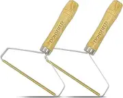 DONSFIELD Lint Remover – Reusable Lint Roller for Pet Hair, Dust, Fuzz – Portable Lint Remover for Carpets, Clothes, Furniture – Durable Copperhead Fabric Shaver Lint Cleaner (2 Pack)