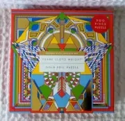 Frank Lloyd Wright IMPERIAL HOTEL Peacock RUG 500 Piece FOIL PUZZLE Sealed New