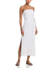 Bella Dahl Strapless Bias Maxi Dress